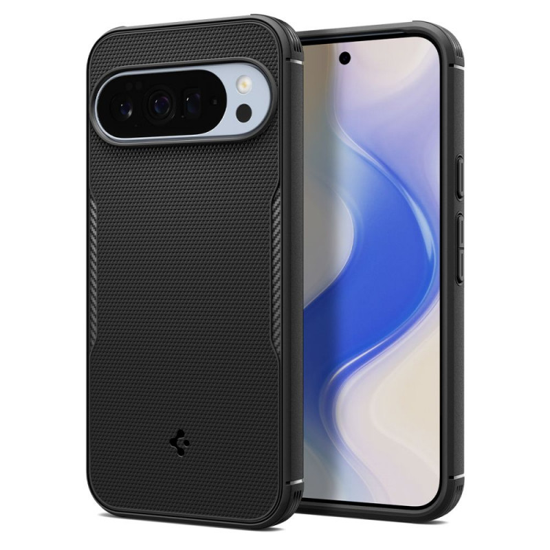 „Spigen Core Armor Mag MagSafe“ dėklas, skirtas „Google Pixel 10 Pro XL“ – matinės juodos spalvos