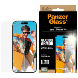 „PanzerGlass Armor“ antirefleksinis „EasyAligner“ grūdintas stiklas, skirtas „iPhone 17 Pro“