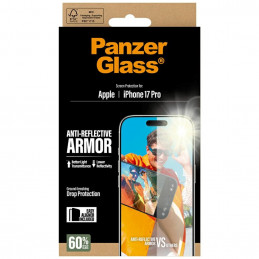 „PanzerGlass Armor“ antirefleksinis „EasyAligner“ grūdintas stiklas, skirtas „iPhone 17 Pro“