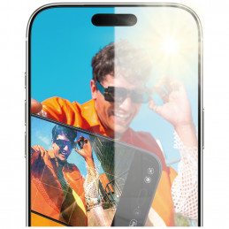 „PanzerGlass Armor“ antirefleksinis „EasyAligner“ grūdintas stiklas, skirtas „iPhone 17 Pro Max“