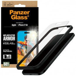 „PanzerGlass Armor“ antirefleksinis „EasyAligner“ grūdintas stiklas, skirtas „iPhone Air“.