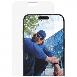 „PanzerGlass Classic Fit EasyAligner“ grūdintas stiklas, skirtas „iPhone 17 Pro Max“