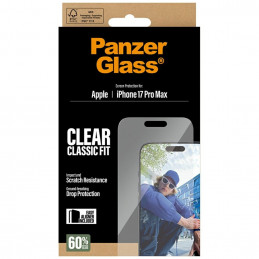 „PanzerGlass Classic Fit EasyAligner“ grūdintas stiklas, skirtas „iPhone 17 Pro Max“