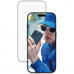 „PanzerGlass“ itin plataus diametro grūdintas stiklas „EasyAligner“, skirtas „iPhone 17 Pro“