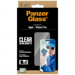 „PanzerGlass“ itin plataus diametro grūdintas stiklas „EasyAligner“, skirtas „iPhone 17 Pro“