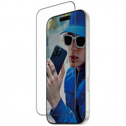 „PanzerGlass“ itin plataus tvirtinimo grūdintas stiklas, skirtas „iPhone 17 Pro“