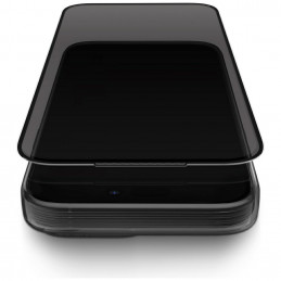 „UNIQ Optix Privacy“ grūdintas stiklas, skirtas „iPhone 17“ – privatumo užtikrinimas