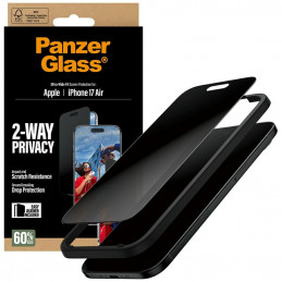 „PanzerGlass“ itin plataus pritaikymo „EasyAligner“ privatumo stiklas, skirtas „iPhone Air“