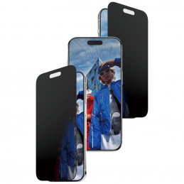 „PanzerGlass“ itin plataus užsegimo „Fastfit“ privatumo stiklas, skirtas „iPhone Air“