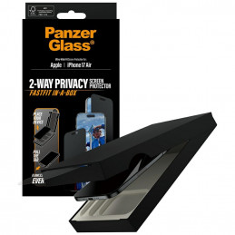 „PanzerGlass“ itin plataus užsegimo „Fastfit“ privatumo stiklas, skirtas „iPhone Air“