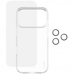 „CARE by PanzerGlass“ madingas „Combo 3in1“ dėklas + stiklas + objektyvas, skirtas „iPhone 17 Pro“