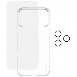 „CARE by PanzerGlass“ madingas „Combo 3in1“ dėklas + stiklas + objektyvas, skirtas „iPhone 17 Pro Max“