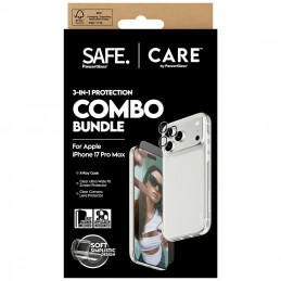 „CARE by PanzerGlass“ madingas „Combo 3in1“ dėklas + stiklas + objektyvas, skirtas „iPhone 17 Pro Max“