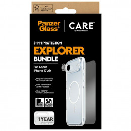„CARE by PanzerGlass Flagship Explorer 3-in-1“ dėklas + stiklas + objektyvas, skirtas „iPhone Air“