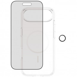 „CARE by PanzerGlass“ flagmaninis „Privacy 3-in-1“ dėklas + privatumo stiklas + objektyvas, skirtas „iPhone Air“
