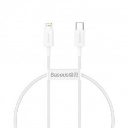 „Baseus Superior“ serijos USB-C / „Lightning PD 20W“ laidas, 2 m, baltas