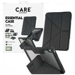 „Care by PanzerGlass“ Y formos sulankstomas dėklas, skirtas „iPad 11" 2025“ (11-osios kartos) – juodas