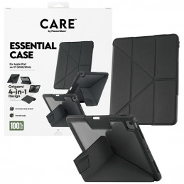 „Care by PanzerGlass“ Y formos sulankstomas dėklas, skirtas „iPad Air 13“ (2024 / 2025) – juodas