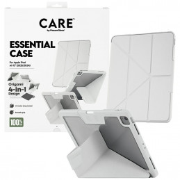 „Care by PanzerGlass“ Y formos sulankstomas dėklas, skirtas „iPad Air 13“ (2024 / 2025) – šviesiai pilkas