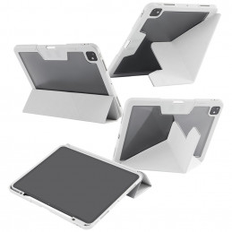 „Care by PanzerGlass“ Y formos sulankstomas dėklas, skirtas „iPad Pro 13“ (2024 / 2025) – šviesiai pilkas