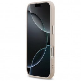 „Karl Lagerfeld Choupette Pin MagSafe“ dėklas, skirtas „iPhone 17“ – rožinis