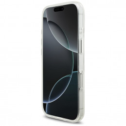 „Karl Lagerfeld IML Karl RSG Logo MagSafe“ dėklas, skirtas „iPhone 17“ – permatomas