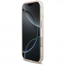„Karl Lagerfeld IML Karl RSG Logo MagSafe“ dėklas, skirtas „iPhone 17“ – rožinis