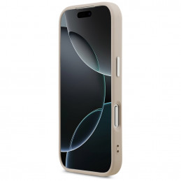 „Karl Lagerfeld Karl & Choupette Pins MagSafe“ dėklas, skirtas „iPhone 17 Pro Max“ – rožinis