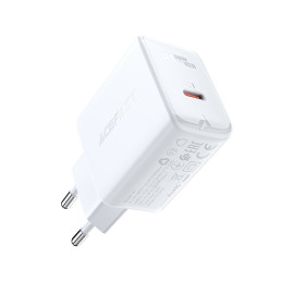 Acefast greitas USB Type C 20W Power Delivery įkroviklis juodas (A1 EU black)