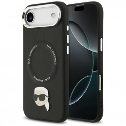 Karl Lagerfeld Karl Pin MagSafe dėklas, skirtas iPhone Air – juodas