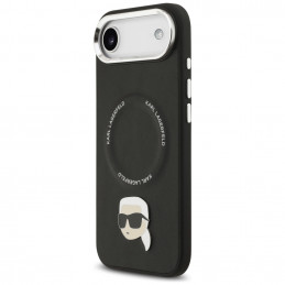 Karl Lagerfeld Karl Pin MagSafe dėklas, skirtas iPhone Air – juodas