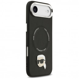 Karl Lagerfeld Karl Pin MagSafe dėklas, skirtas iPhone Air – juodas
