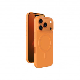 NUOSTABUS Minimalus oro dėklas, skirtas „iPhone 17 Pro Max“, suderinamas su „MagSafe“ – oranžinis