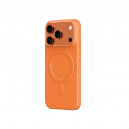 NUOSTABUS Minimalus oro dėklas, skirtas „iPhone 17 Pro Max“, suderinamas su „MagSafe“ – oranžinis