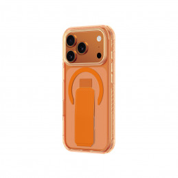 NUOSTABUS „Titan Pro“ laikiklis, skirtas „iPhone 17 Pro“, suderinamas su „MagSafe“ – oranžinis