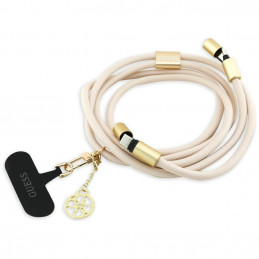 „Guess CBDY 4G Charm“ USB-C / USB-C laidas 150 cm – smėlio spalvos