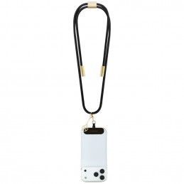 „Guess CBDY 4G Charm“ USB-C / USB-C laidas 150 cm – juodas