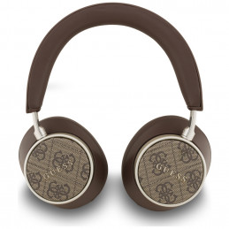 Belaidės „Guess Bluetooth 4G Classic Logo“ ausinės – rudos