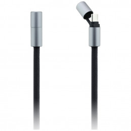Karl Lagerfeld CBDY Ikonik Charm USB-C laidas / USB-C virvelė – juoda