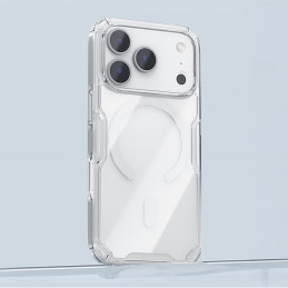 „Nature TPU Pro“ magnetinis dėklas IP17 Pro, baltas