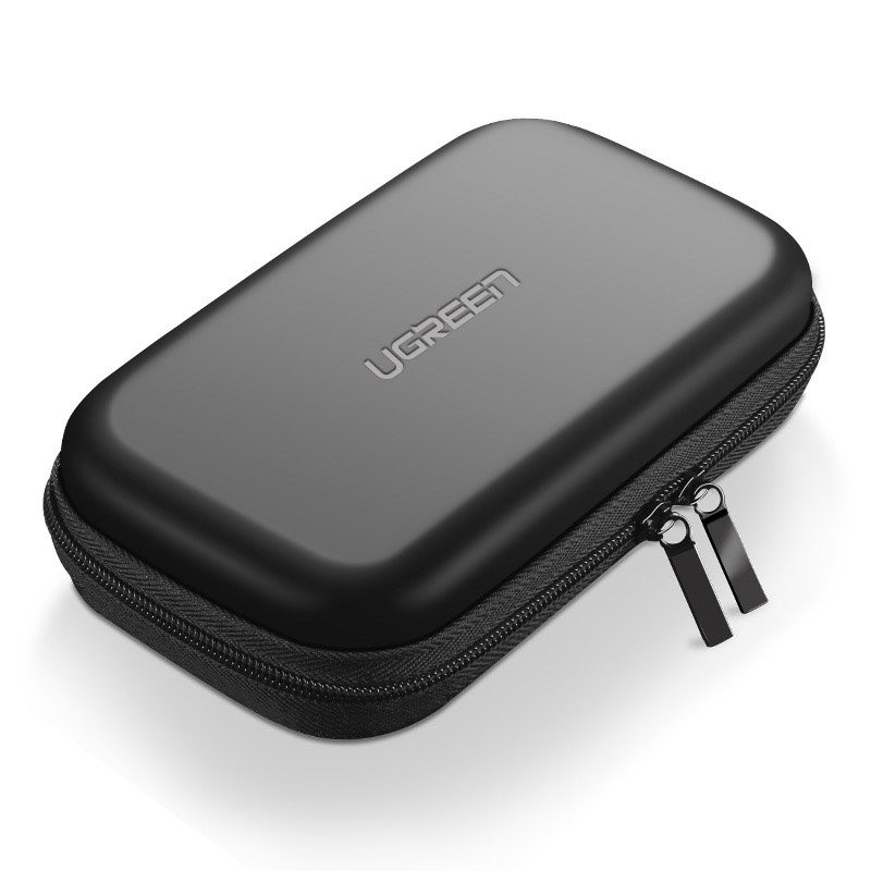 Ugreen dėklas, HDD kietojo disko dėžutė ir priedai 16,5 x 9,5 x 4,5 cm juodi (40707)