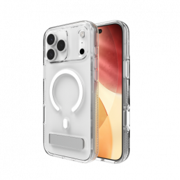 ZAGG Crystal Palace Snap KS MagSafe dėklas, skirtas iPhone 17 Pro Max – skaidrus