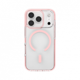 ZAGG Santa Cruz Snap MagSafe dėklas, skirtas iPhone 17 Pro – rožinis