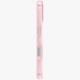 UNIQ Clario Magclick įkrovimo dėklas, skirtas iPhone 17 (rožinis)