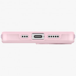 UNIQ Clario Magclick įkrovimo dėklas, skirtas iPhone 17 (rožinis)