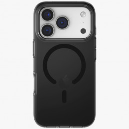 UNIQ Clario Magclick įkrovimo dėklas, skirtas iPhone 17 Pro – juodas