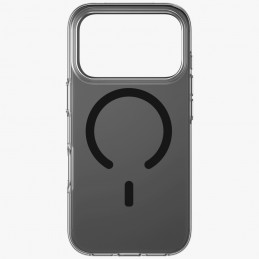 UNIQ Clario Magclick įkrovimo dėklas, skirtas iPhone 17 Pro – juodas