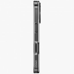 UNIQ Clario Magclick įkrovimo dėklas, skirtas iPhone 17 Pro – juodas