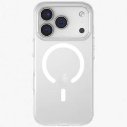 UNIQ Clario Magclick įkrovimo dėklas, skirtas iPhone 17 Pro – permatomas