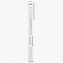 UNIQ Clario Magclick įkrovimo dėklas, skirtas iPhone 17 Pro – permatomas